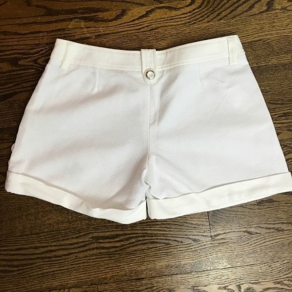 Dolce and Gabbana button detail White shorts - Picture 2 of 4